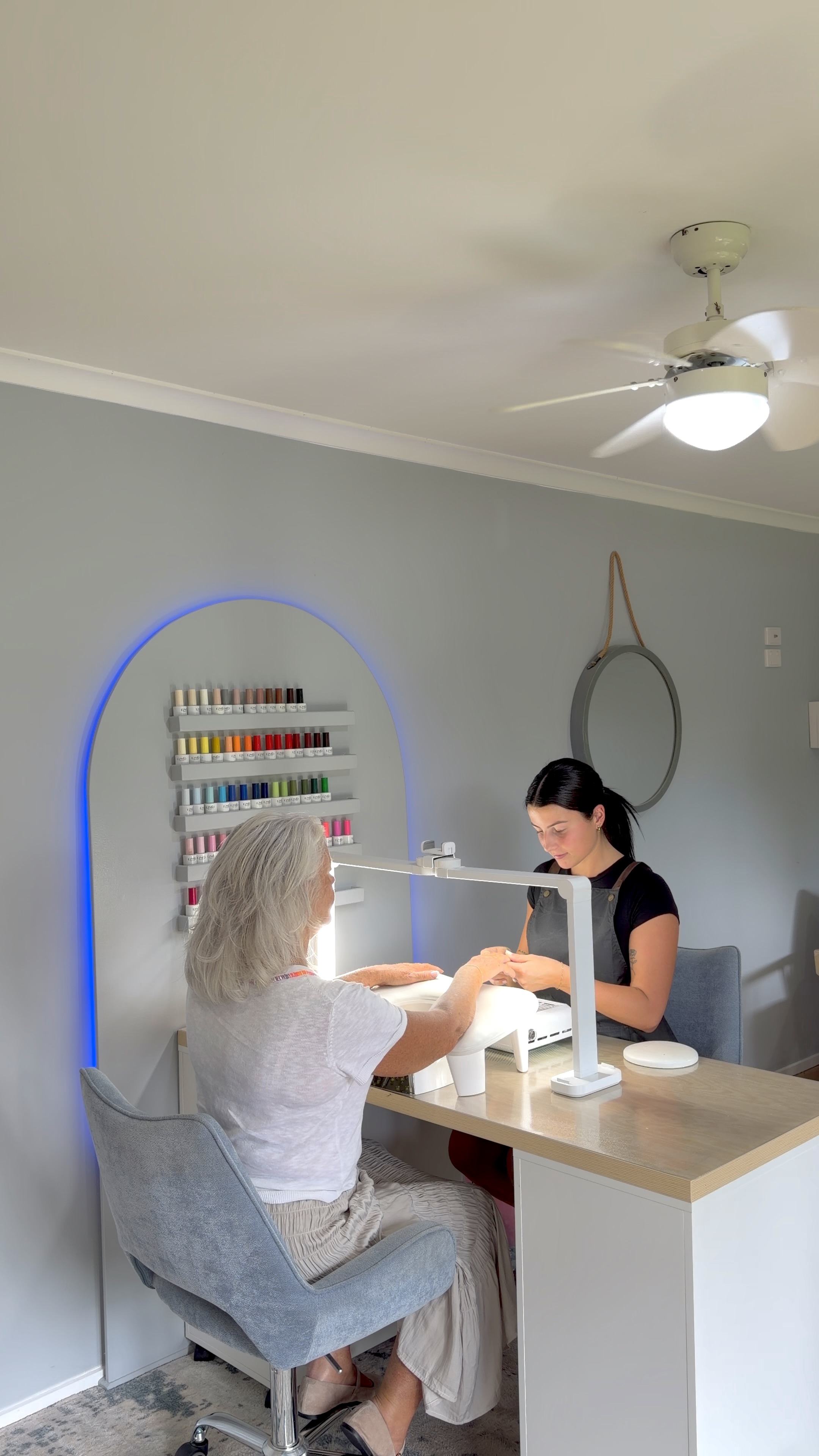 Beautiful nail transformation