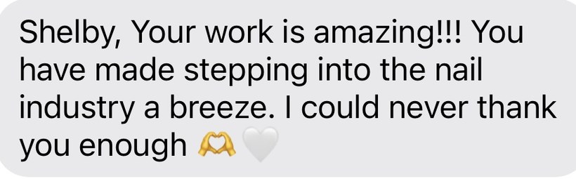 Original message from Grace S.